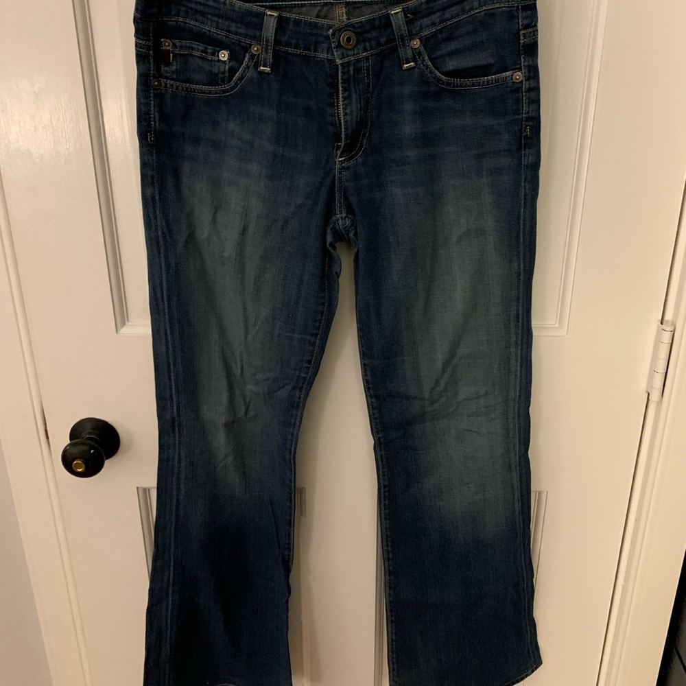 AG The Club Cropped Flare Jeans